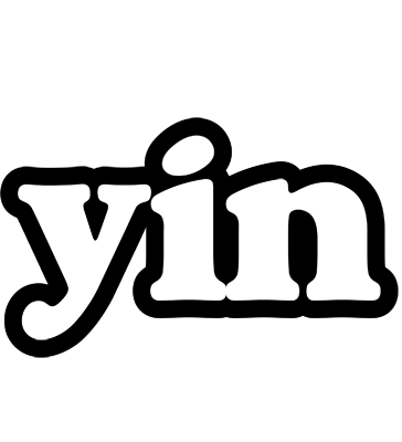 Yin panda logo