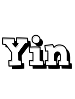 Yin snowing logo