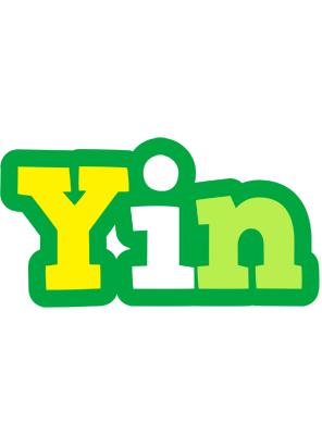 Yin soccer logo