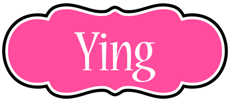 Ying invitation logo