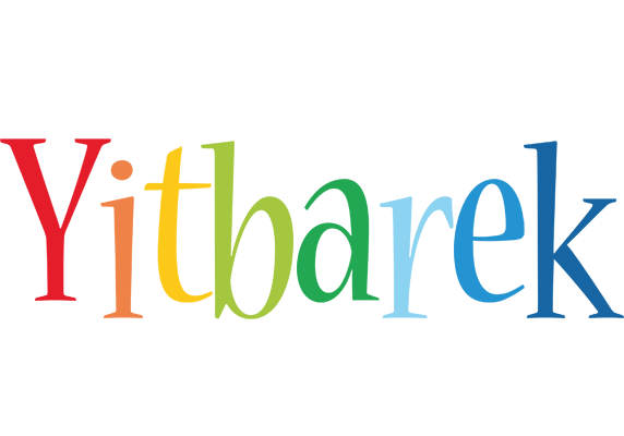 Yitbarek birthday logo