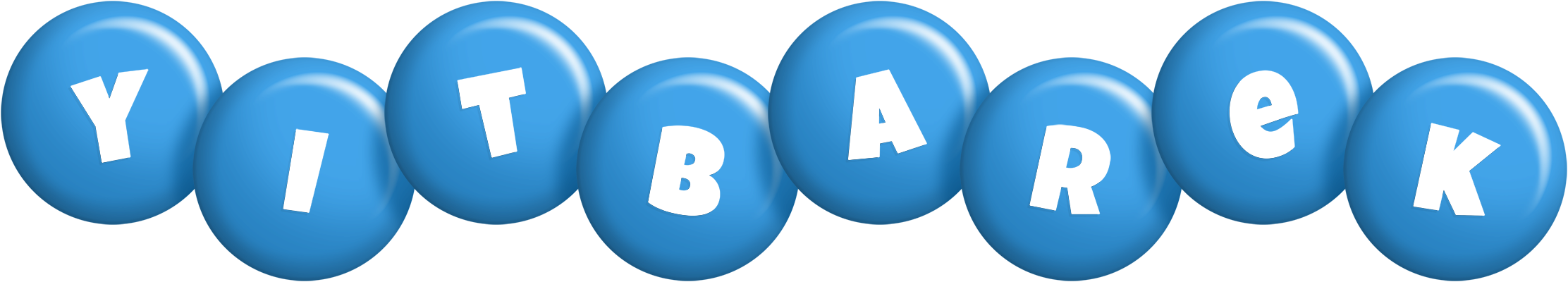 Yitbarek candy-blue logo
