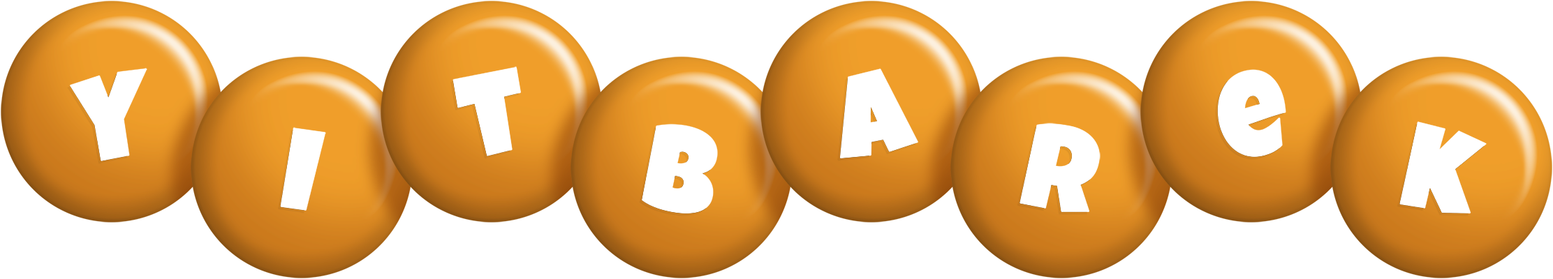 Yitbarek candy-orange logo