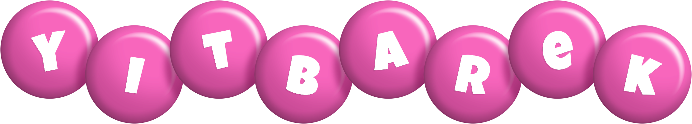 Yitbarek candy-pink logo