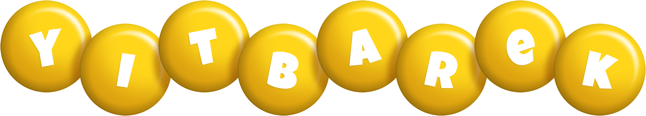 Yitbarek candy-yellow logo