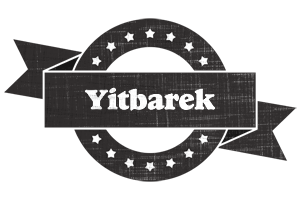 Yitbarek grunge logo