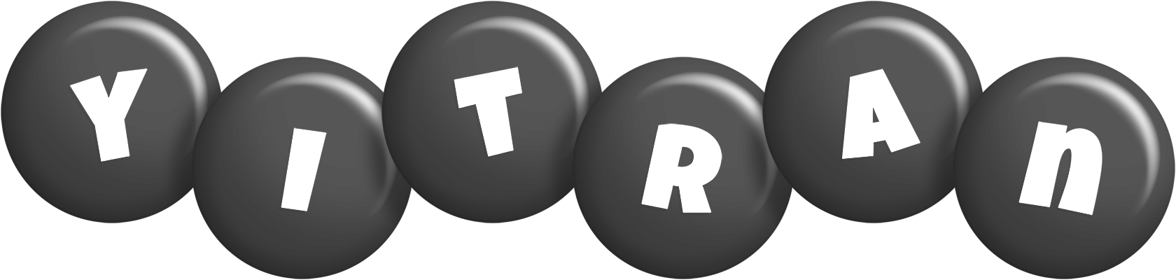 Yitran candy-black logo