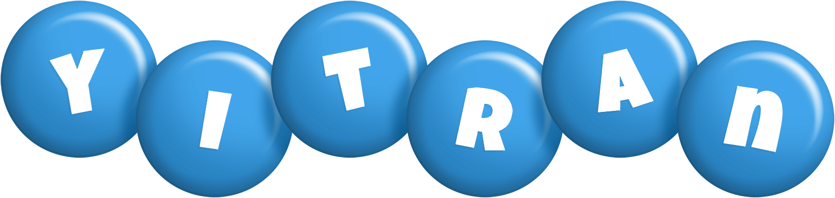 Yitran candy-blue logo
