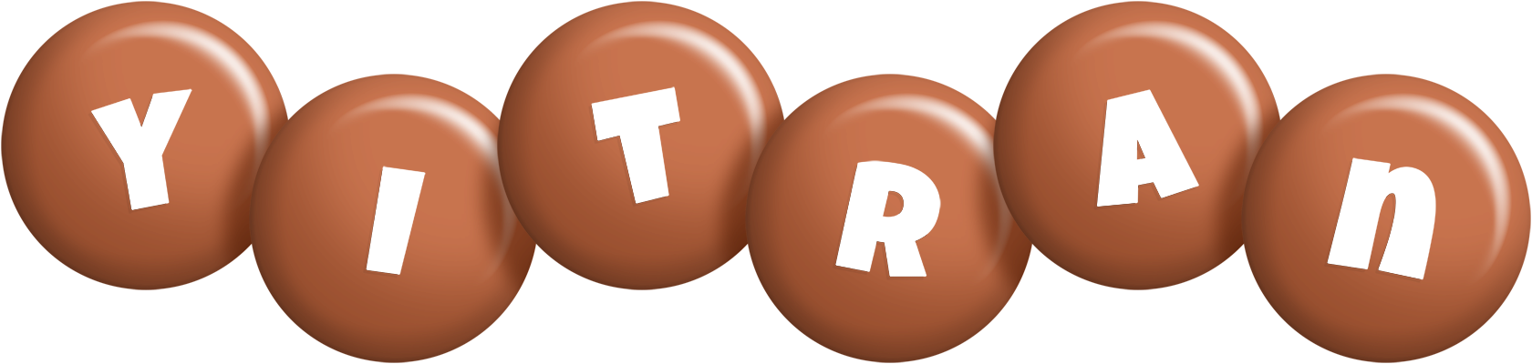 Yitran candy-brown logo