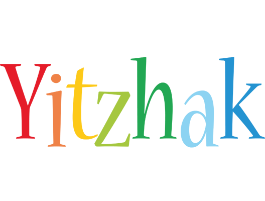 Yitzhak birthday logo
