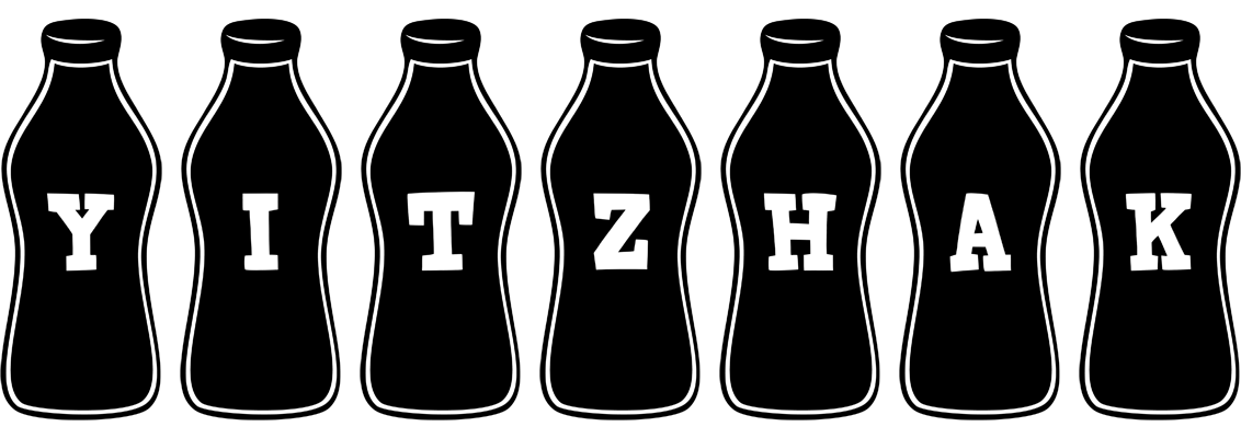 Yitzhak bottle logo