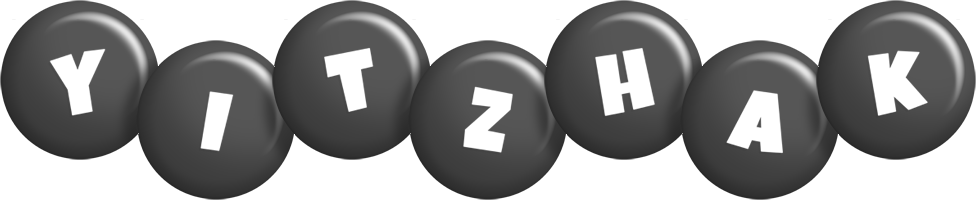 Yitzhak candy-black logo