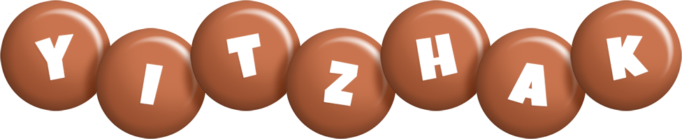 Yitzhak candy-brown logo