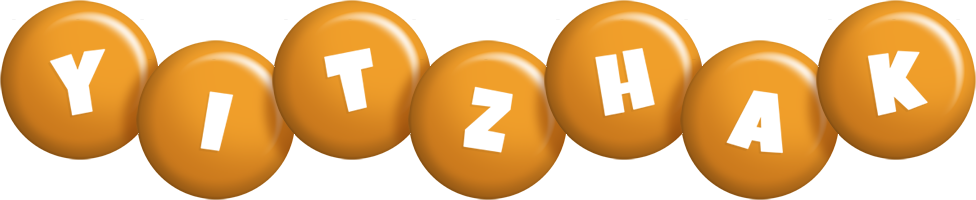 Yitzhak candy-orange logo