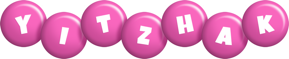 Yitzhak candy-pink logo