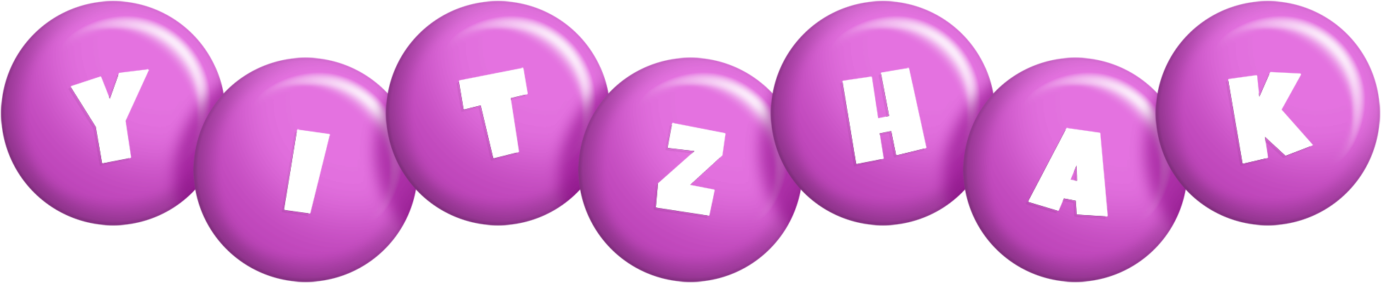 Yitzhak candy-purple logo