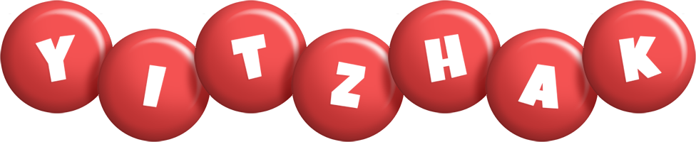 Yitzhak candy-red logo