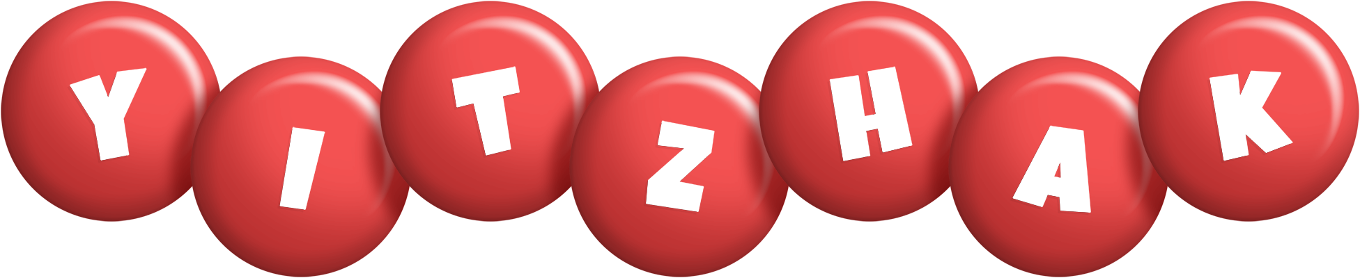 Yitzhak candy-red logo