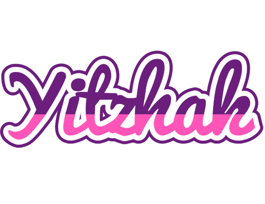 Yitzhak cheerful logo
