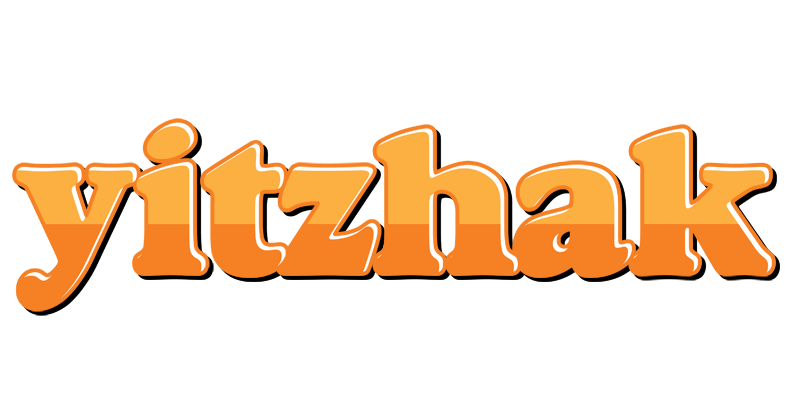 Yitzhak orange logo