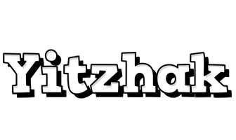 Yitzhak snowing logo