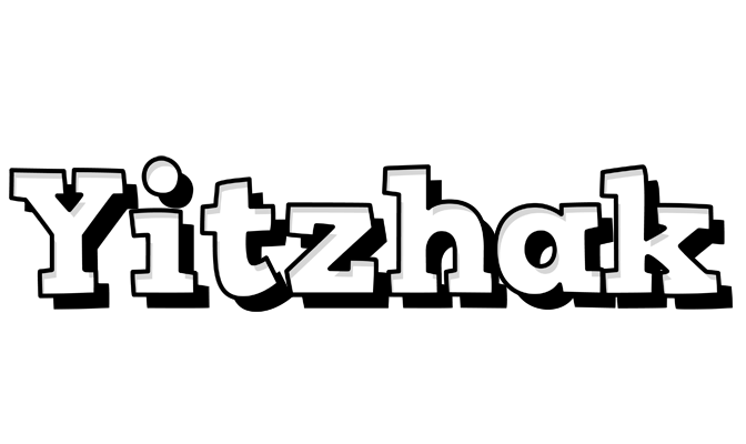 Yitzhak snowing logo