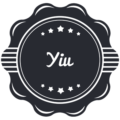 Yiu badge logo