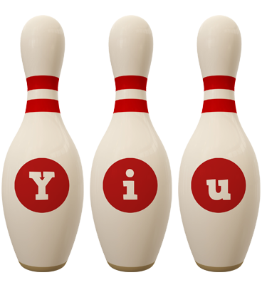 Yiu bowling-pin logo
