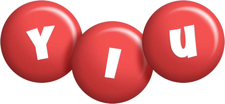 Yiu candy-red logo