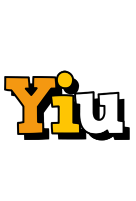 Yiu cartoon logo