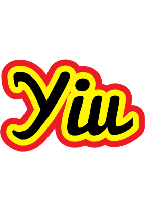 Yiu flaming logo