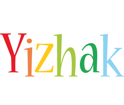 Yizhak birthday logo