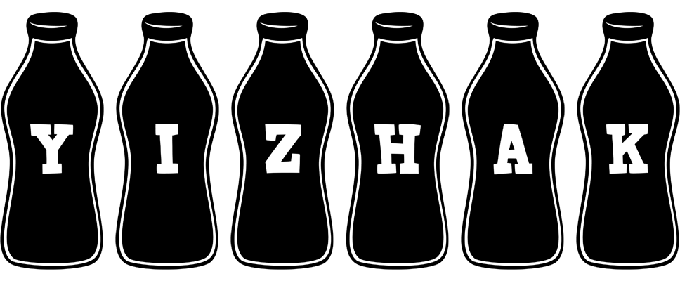 Yizhak bottle logo
