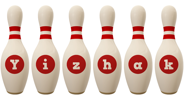 Yizhak bowling-pin logo