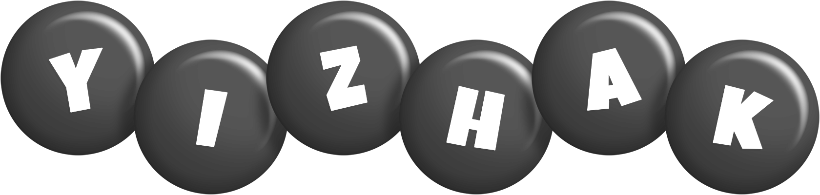 Yizhak candy-black logo