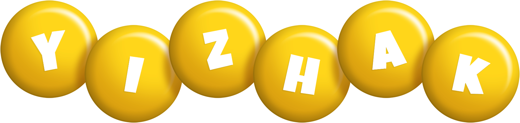 Yizhak candy-yellow logo