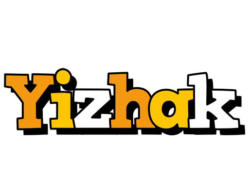 Yizhak cartoon logo