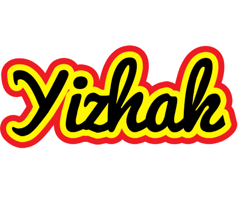 Yizhak flaming logo
