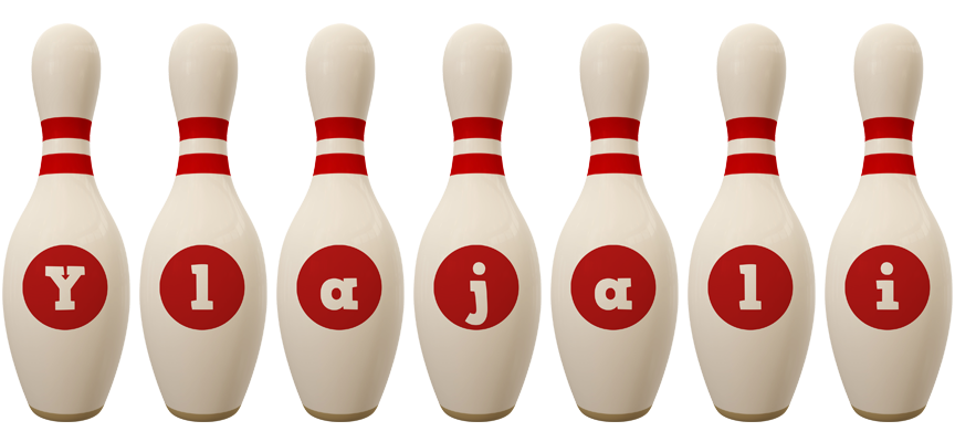 Ylajali bowling-pin logo