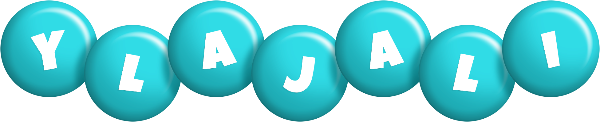 Ylajali candy-azur logo