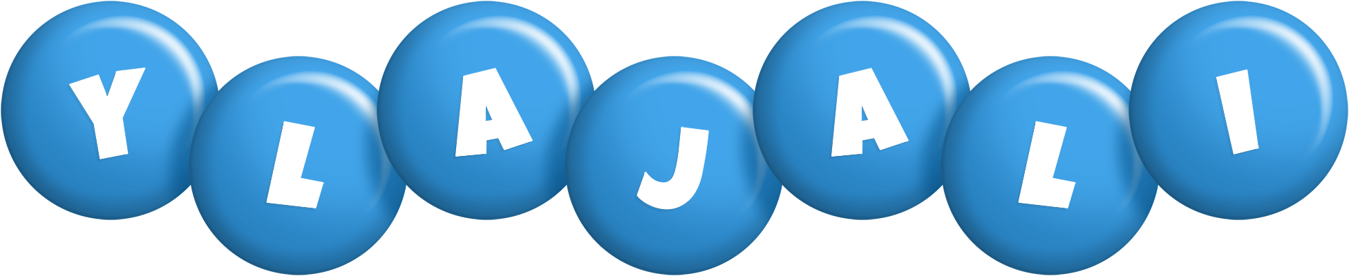 Ylajali candy-blue logo