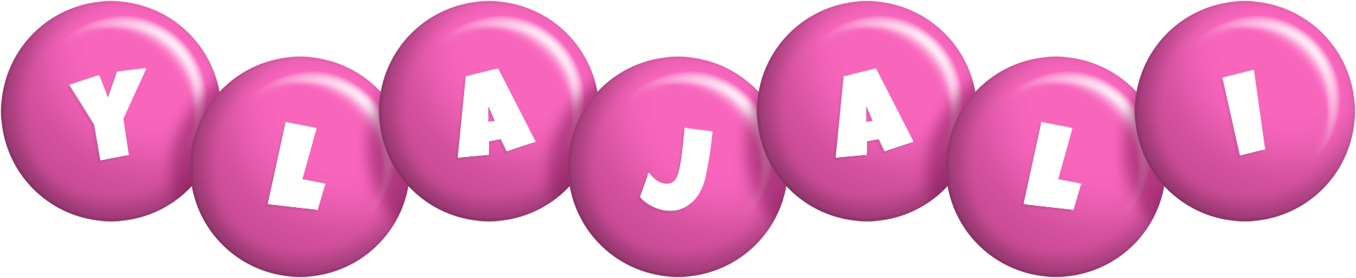 Ylajali candy-pink logo