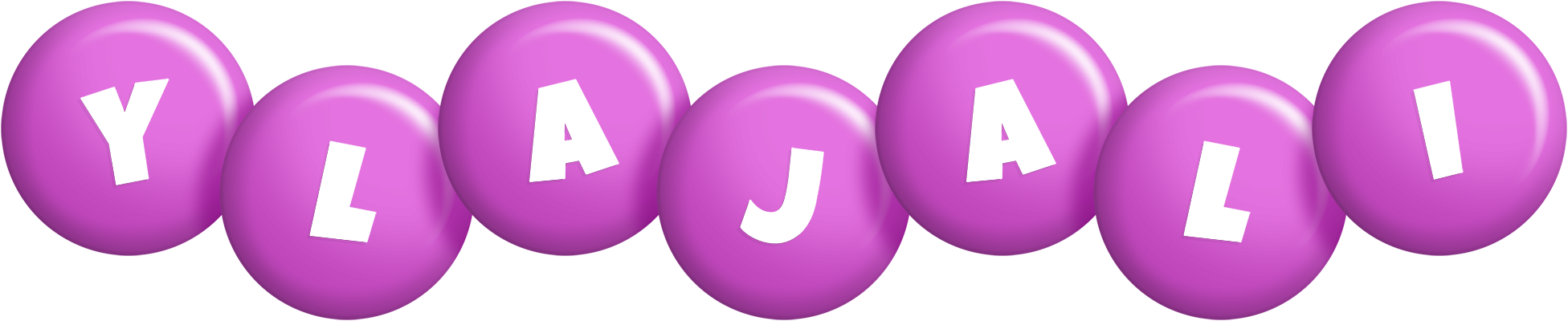 Ylajali candy-purple logo