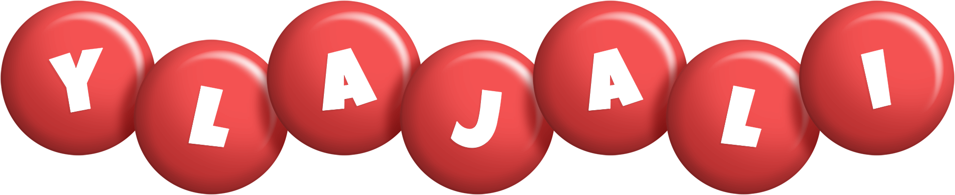 Ylajali candy-red logo