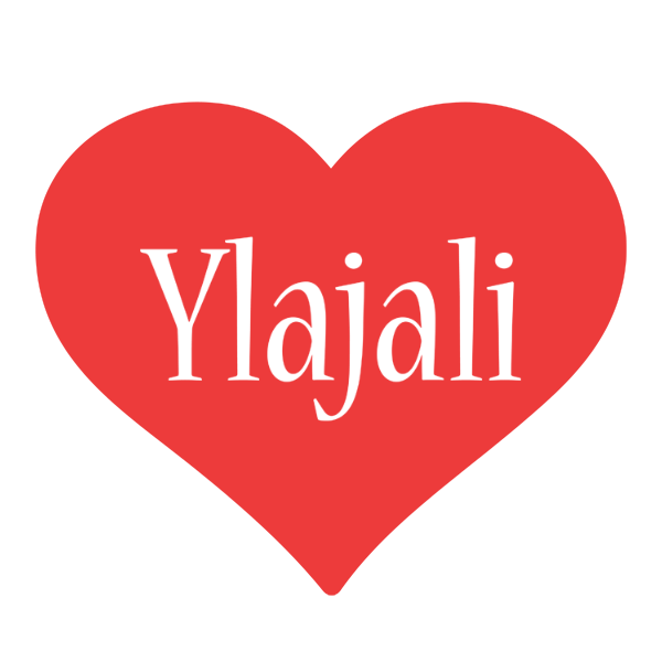 Ylajali love logo