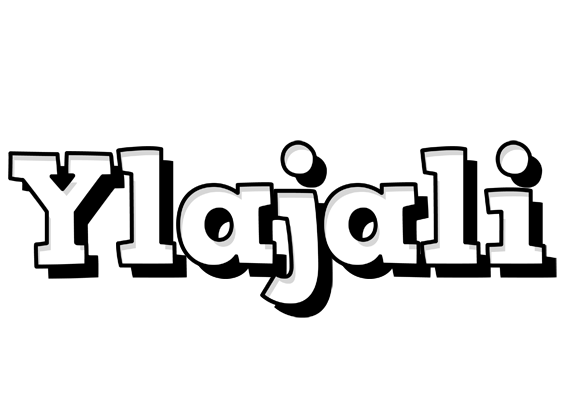 Ylajali snowing logo