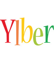 Ylber birthday logo