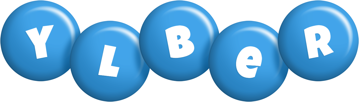 Ylber candy-blue logo