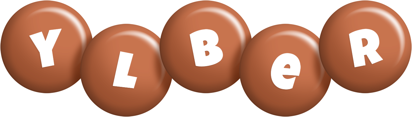Ylber candy-brown logo
