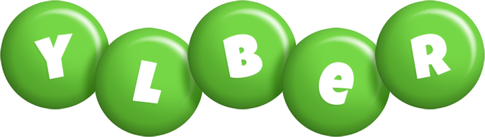 Ylber candy-green logo